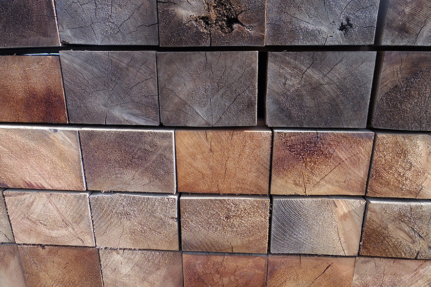 ウエスタンレッドシダー ラフ材 ノッティー(150×200)