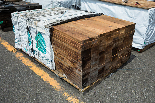 ウエスタンレッドシダー デッキ材 ノッティー チェーンソーカット 2×6(38×140)